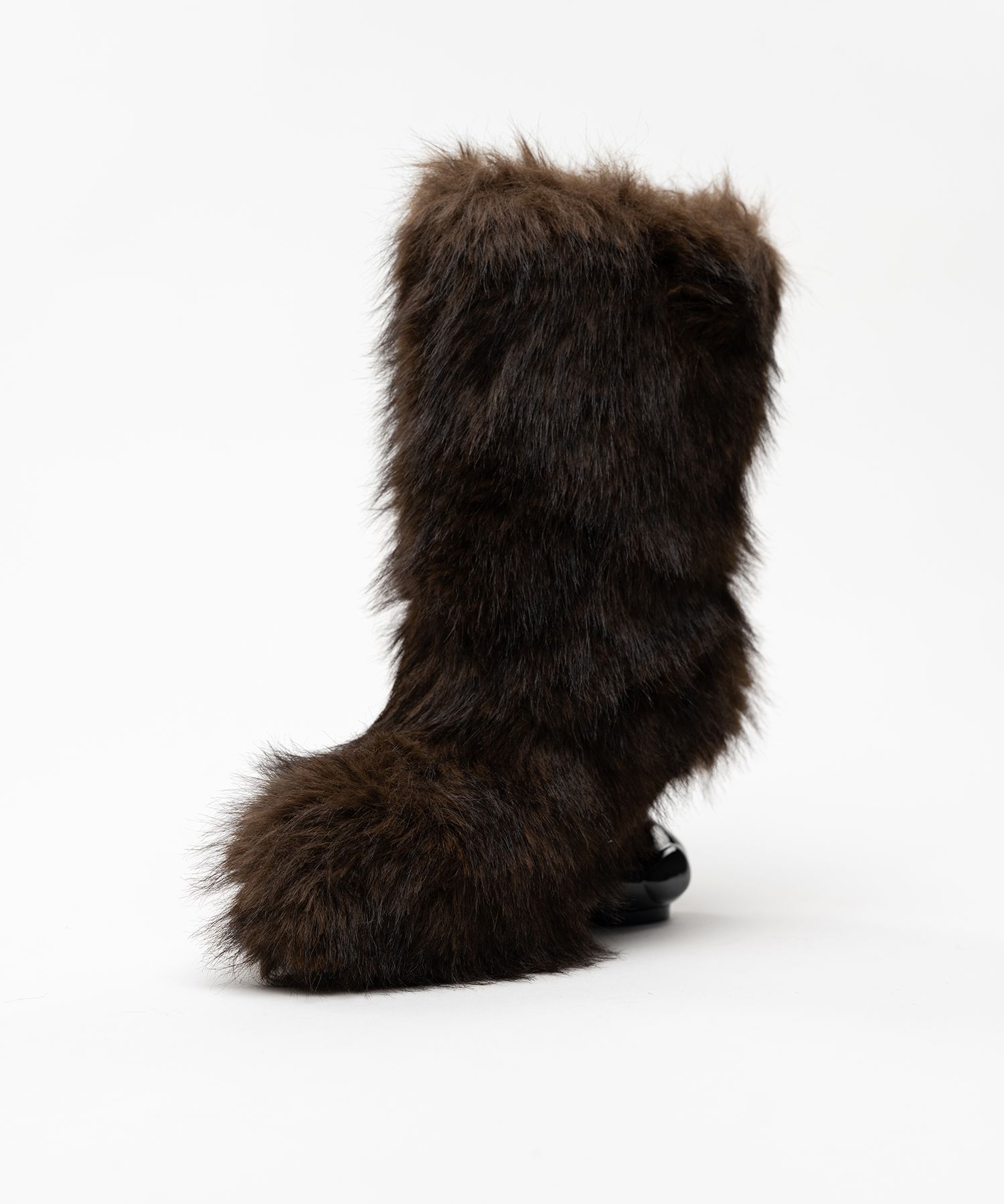 Duck Heel Fur Boots