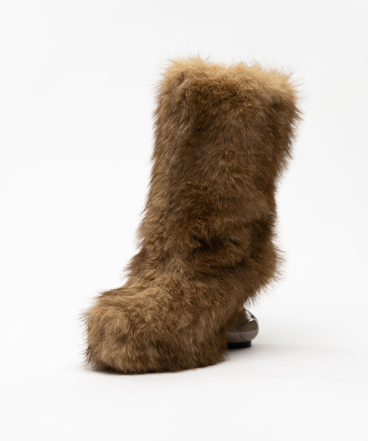 Duck Heel Fur Boots