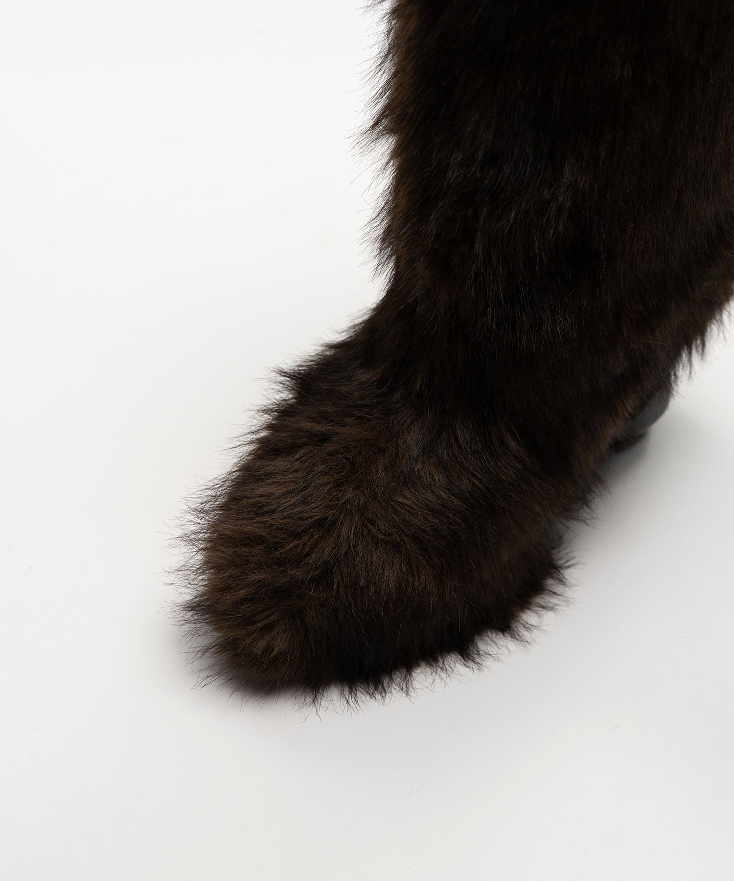 Duck Heel Fur Boots