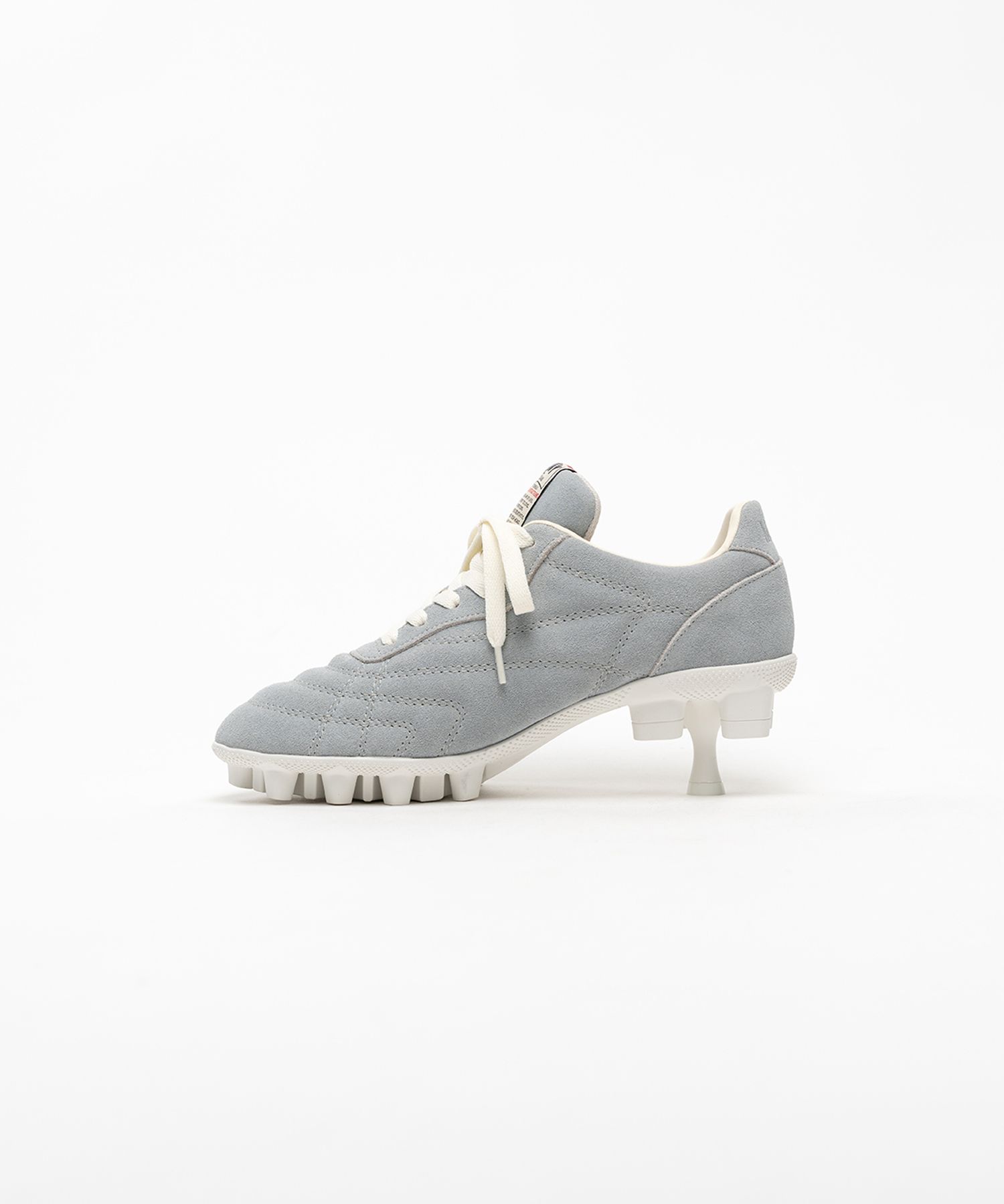 Spike Sole Suede Sneaker Pumps