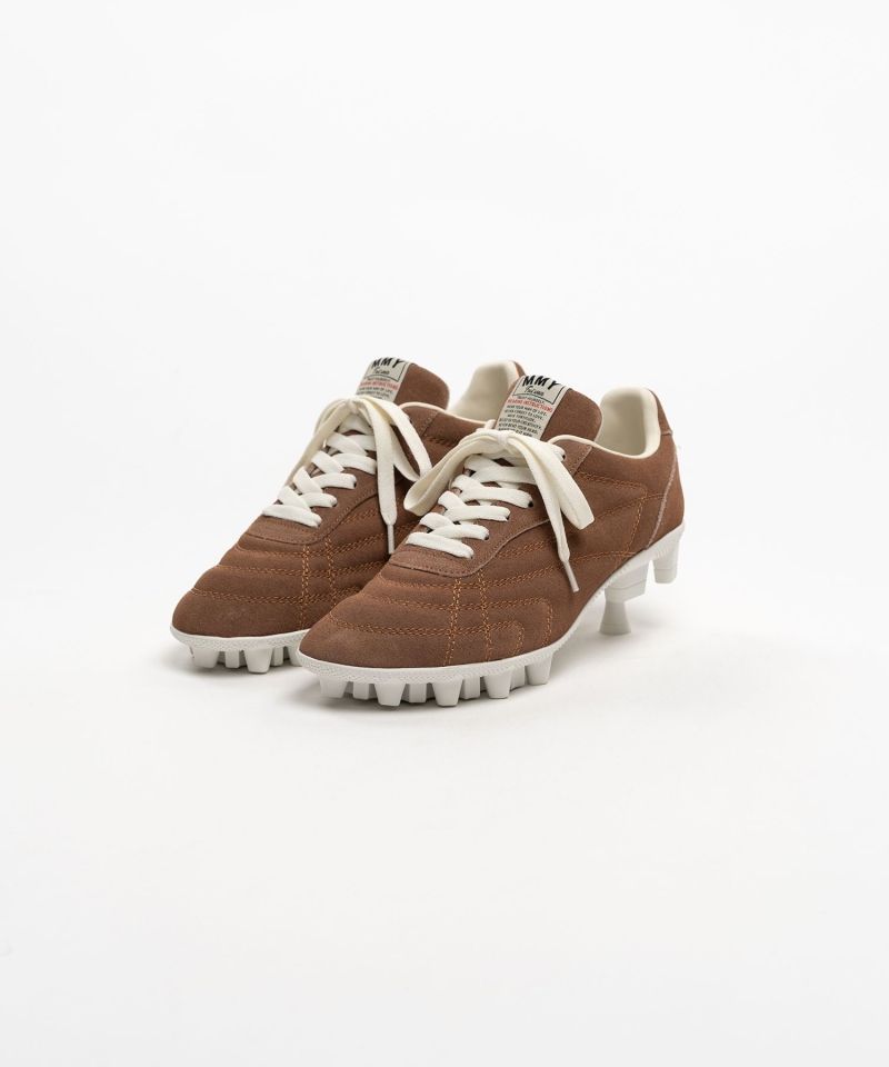 Spike Sole Suede Sneaker Pumps