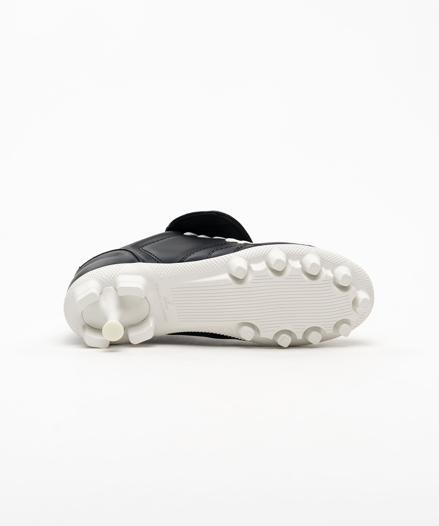 Spike Sole Leather Sneaker Pumps