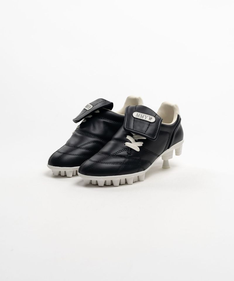 Spike Sole Leather Sneaker Pumps