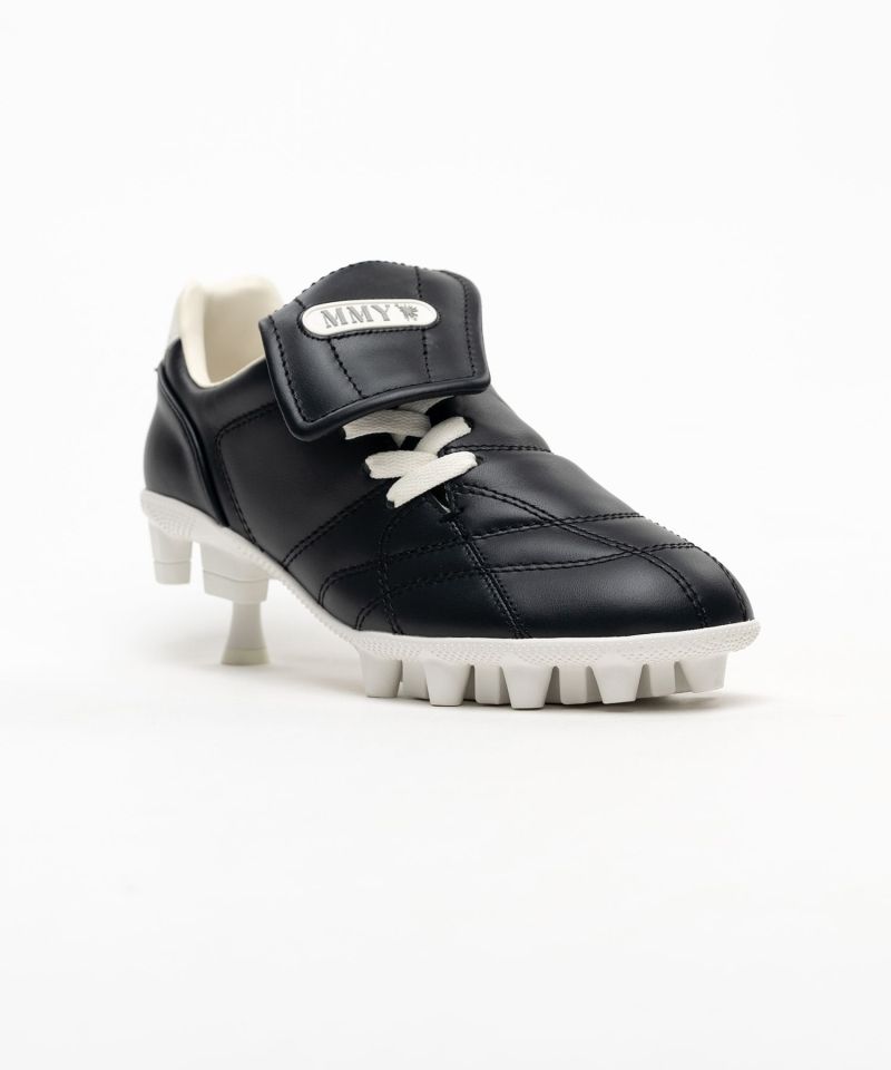 Spike Sole Leather Sneaker Pumps