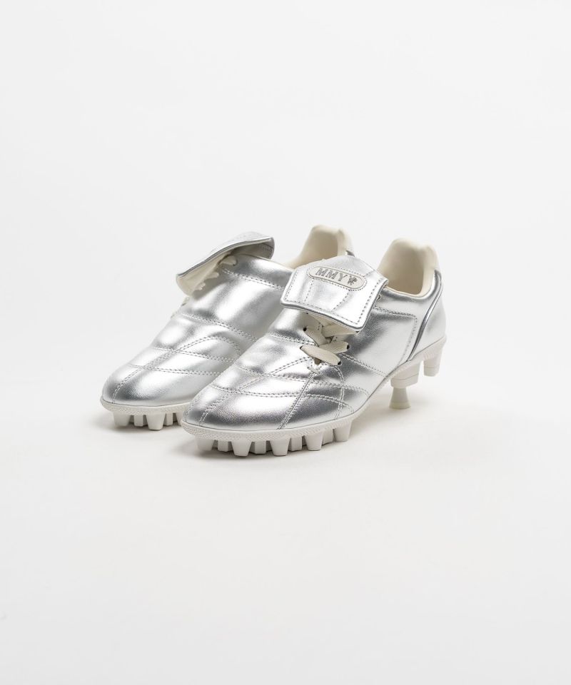 Spike Sole Leather Sneaker Pumps