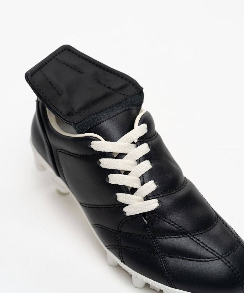 Spike Sole Leather Sneaker Pumps