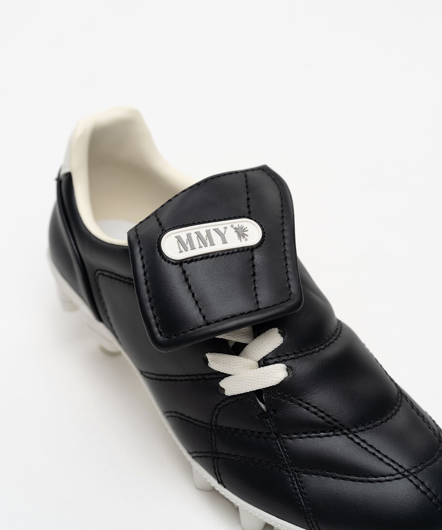 Spike Sole Leather Sneaker Pumps