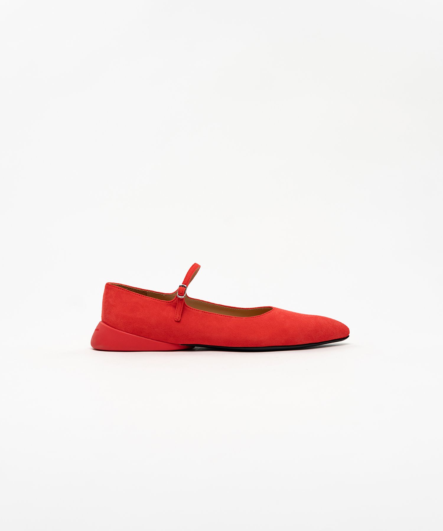 "JANE" Suede Strap Pointed Shoes