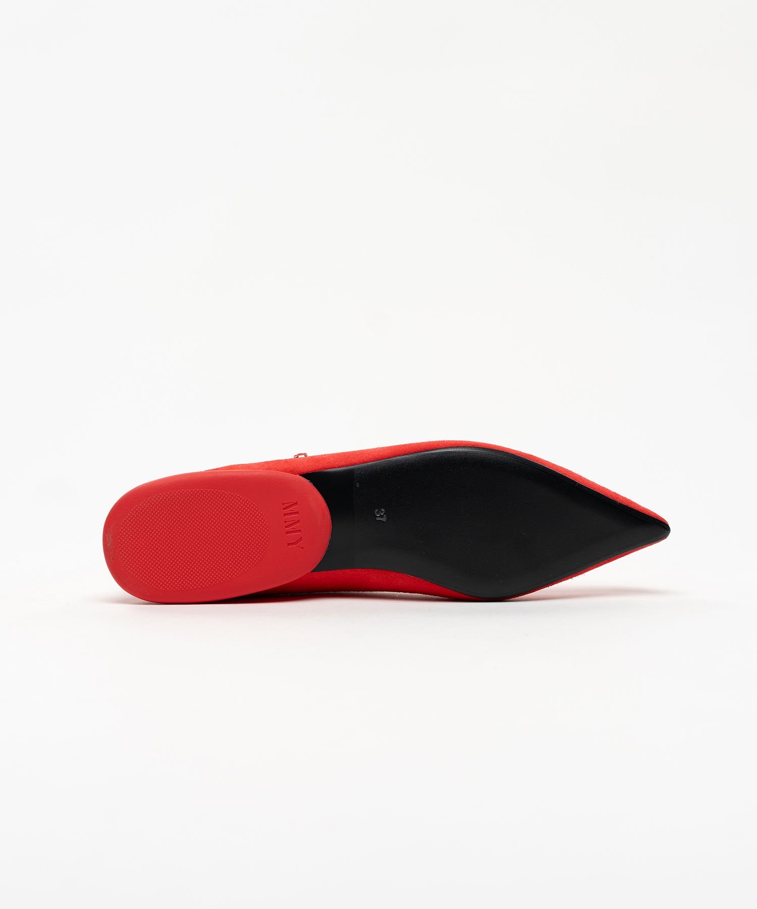 "JANE" Suede Strap Pointed Shoes