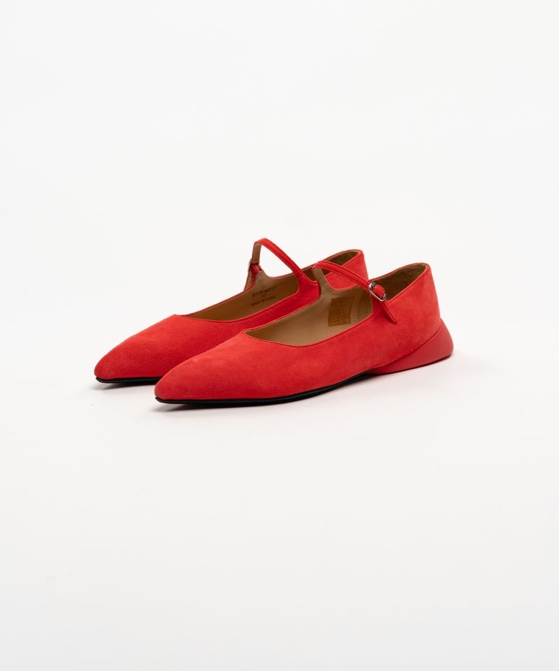 "JANE" Suede Strap Pointed Shoes