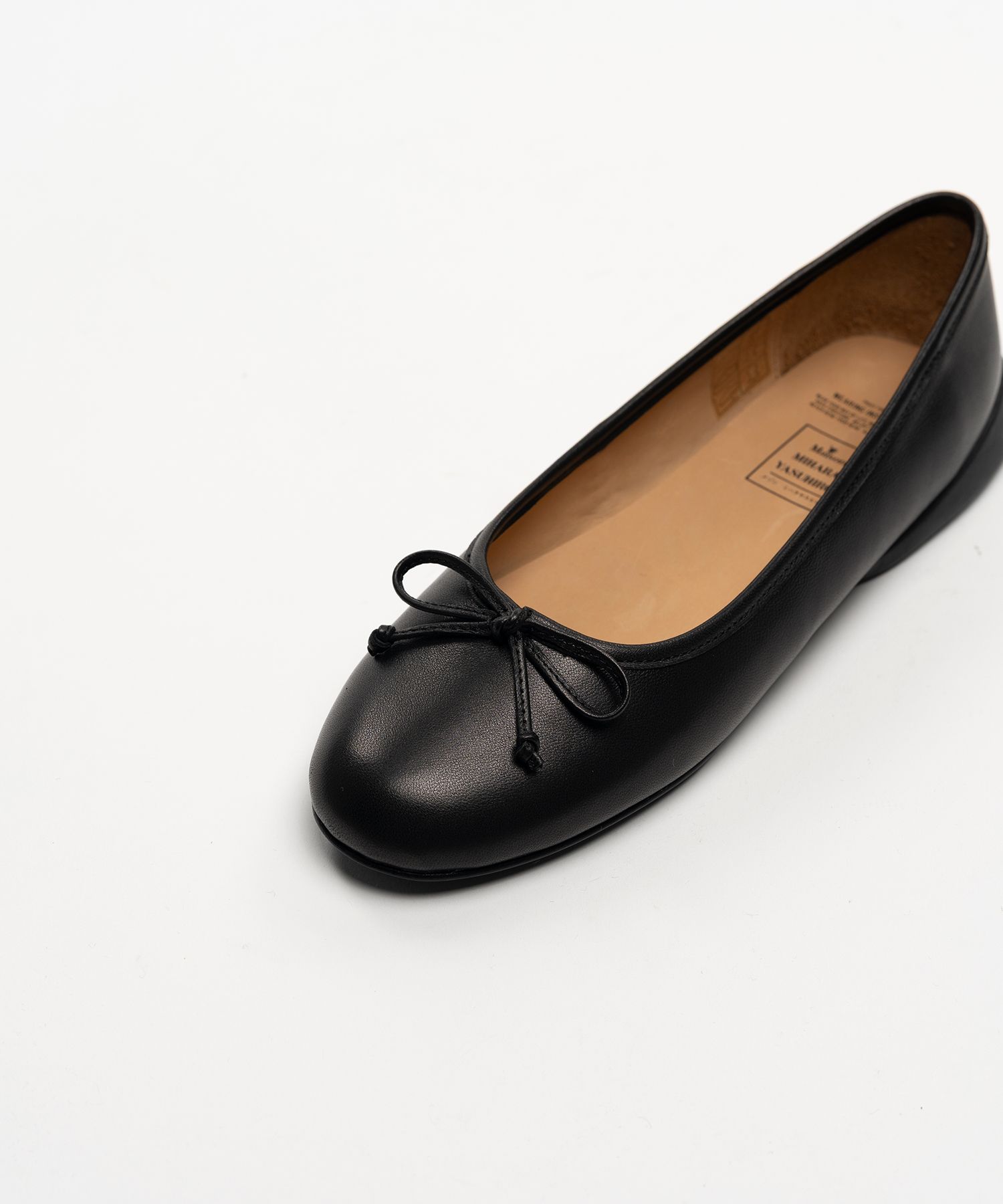 "JANE" Leather Ballet Shoes