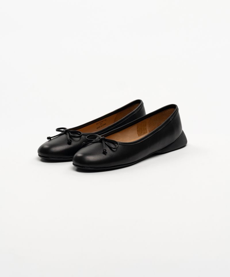 "JANE" Leather Ballet Shoes