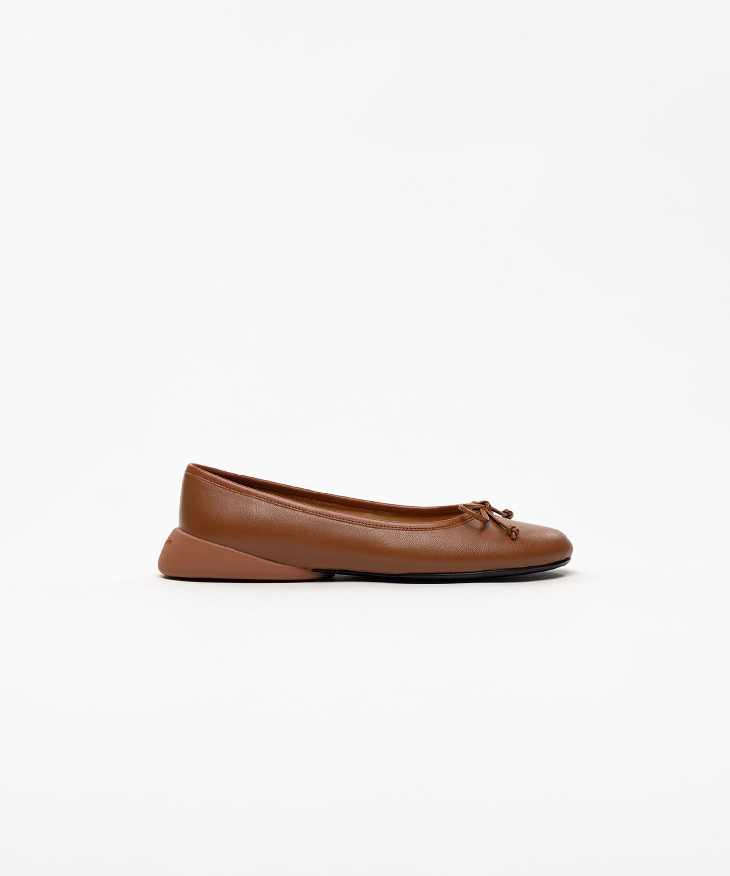 "JANE" Leather Ballet Shoes