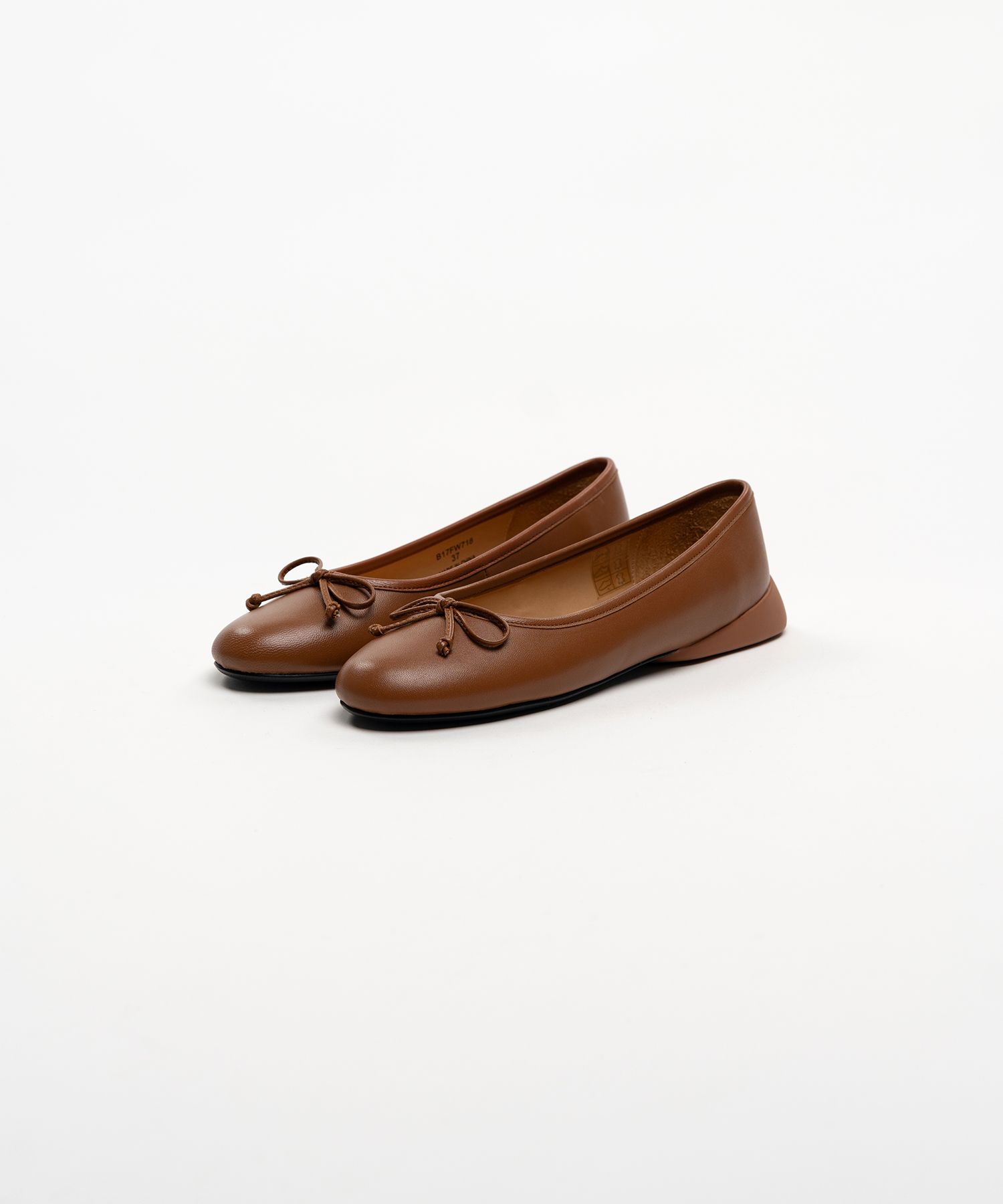 "JANE" Leather Ballet Shoes