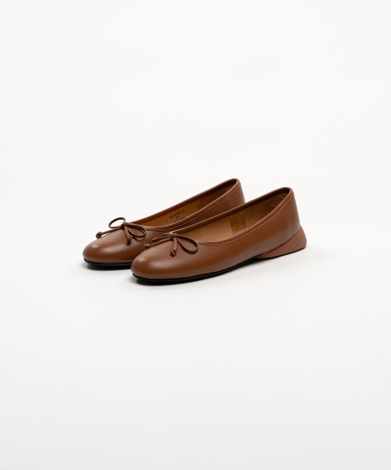 "JANE" Leather Ballet Shoes
