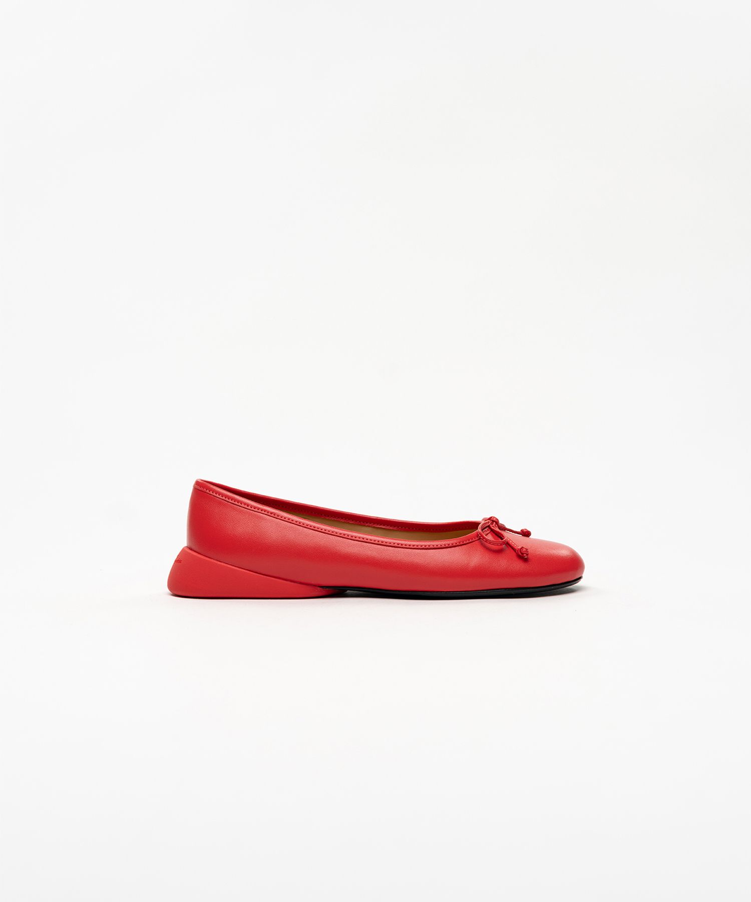 "JANE" Leather Ballet Shoes