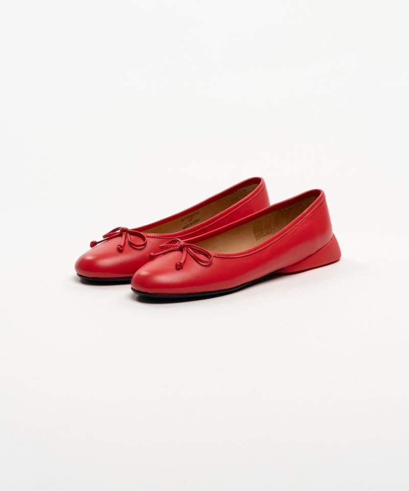 "JANE" Leather Ballet Shoes