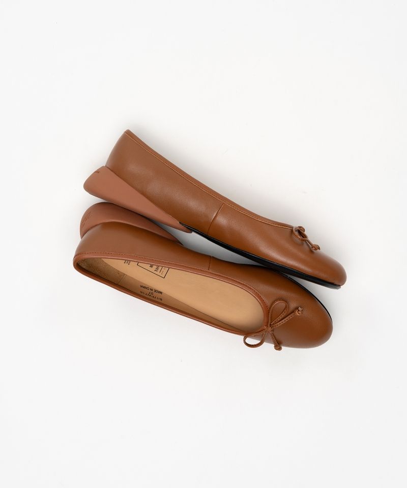 "JANE" Leather Ballet Shoes