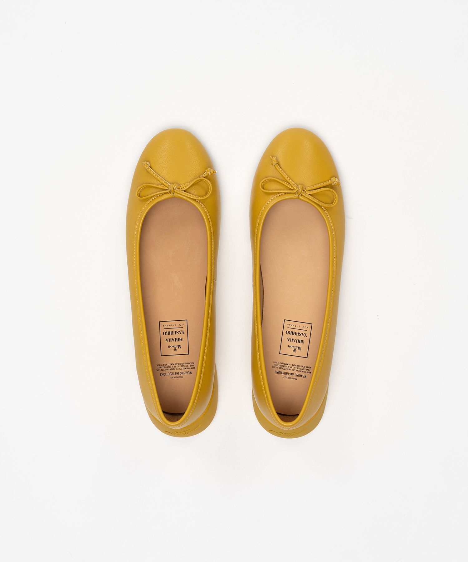 "JANE" Leather Ballet Shoes