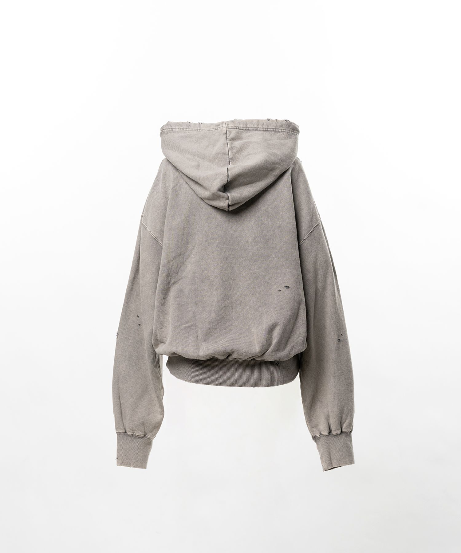 Bleached College Print Hoodie