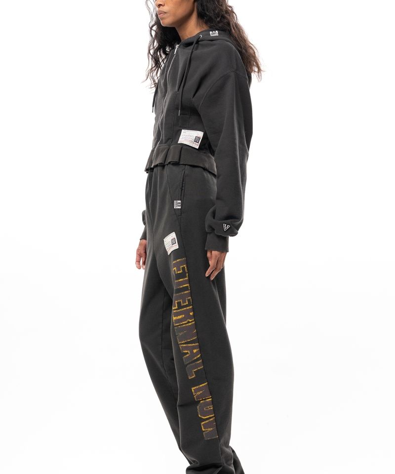 Waist Tucked Zip up Hoodie