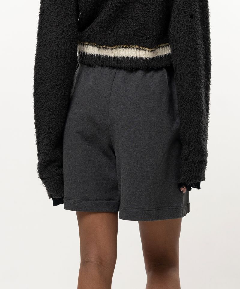 Coated Skirt Pants