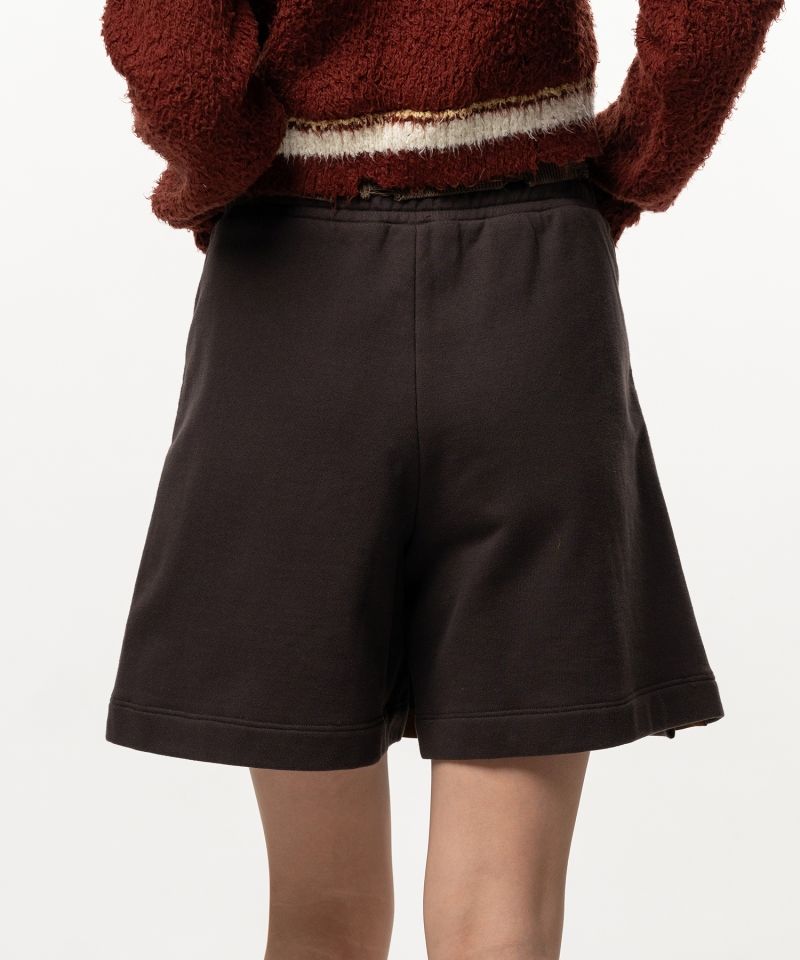 Coated Skirt Pants