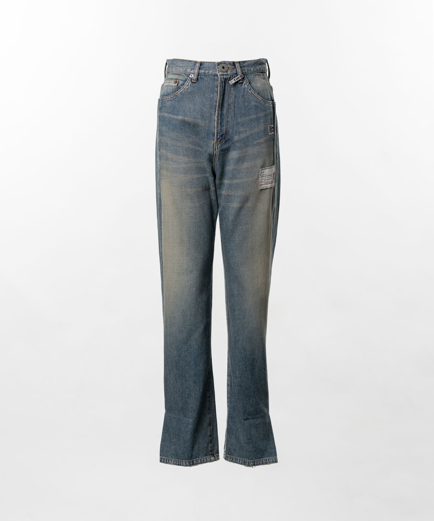 Folded Denim Pants