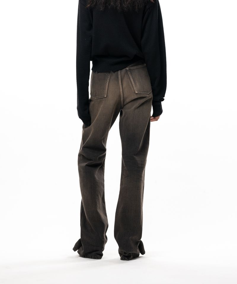 Folded Denim Pants