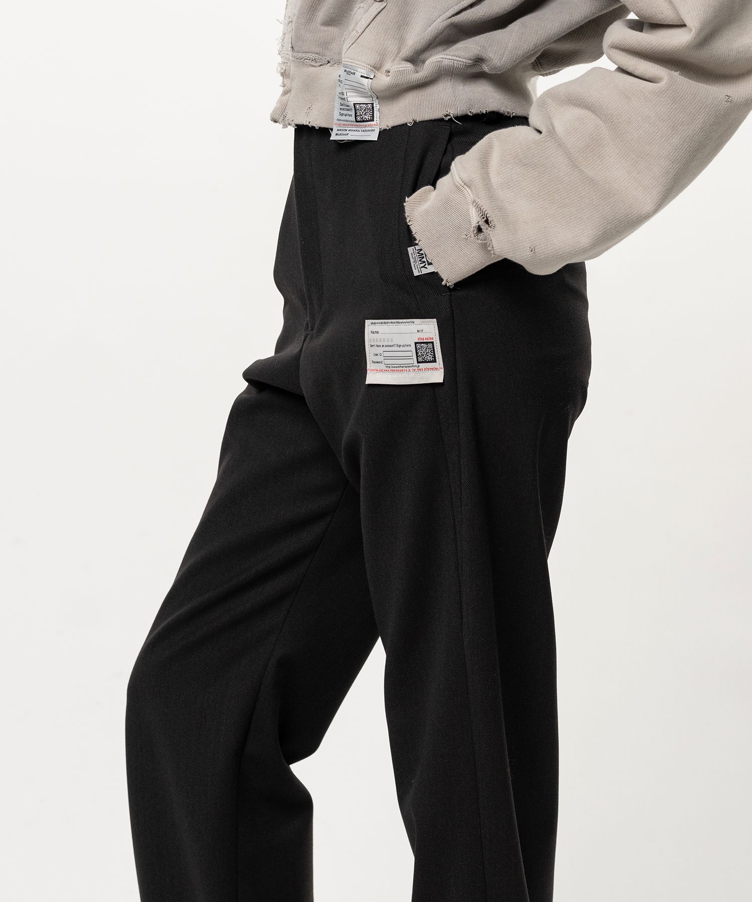 Twill Folded Pants