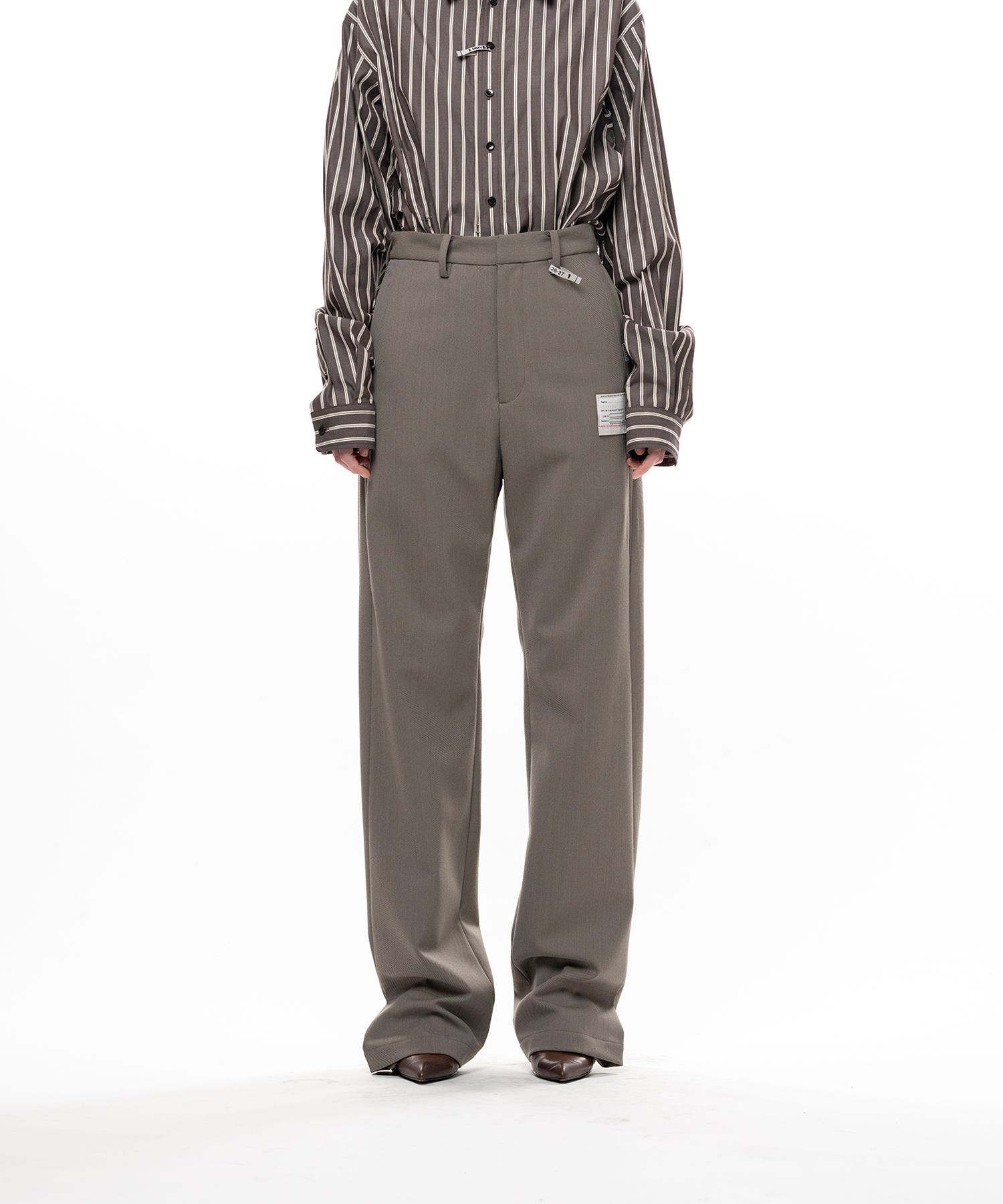 Twill Folded Pants