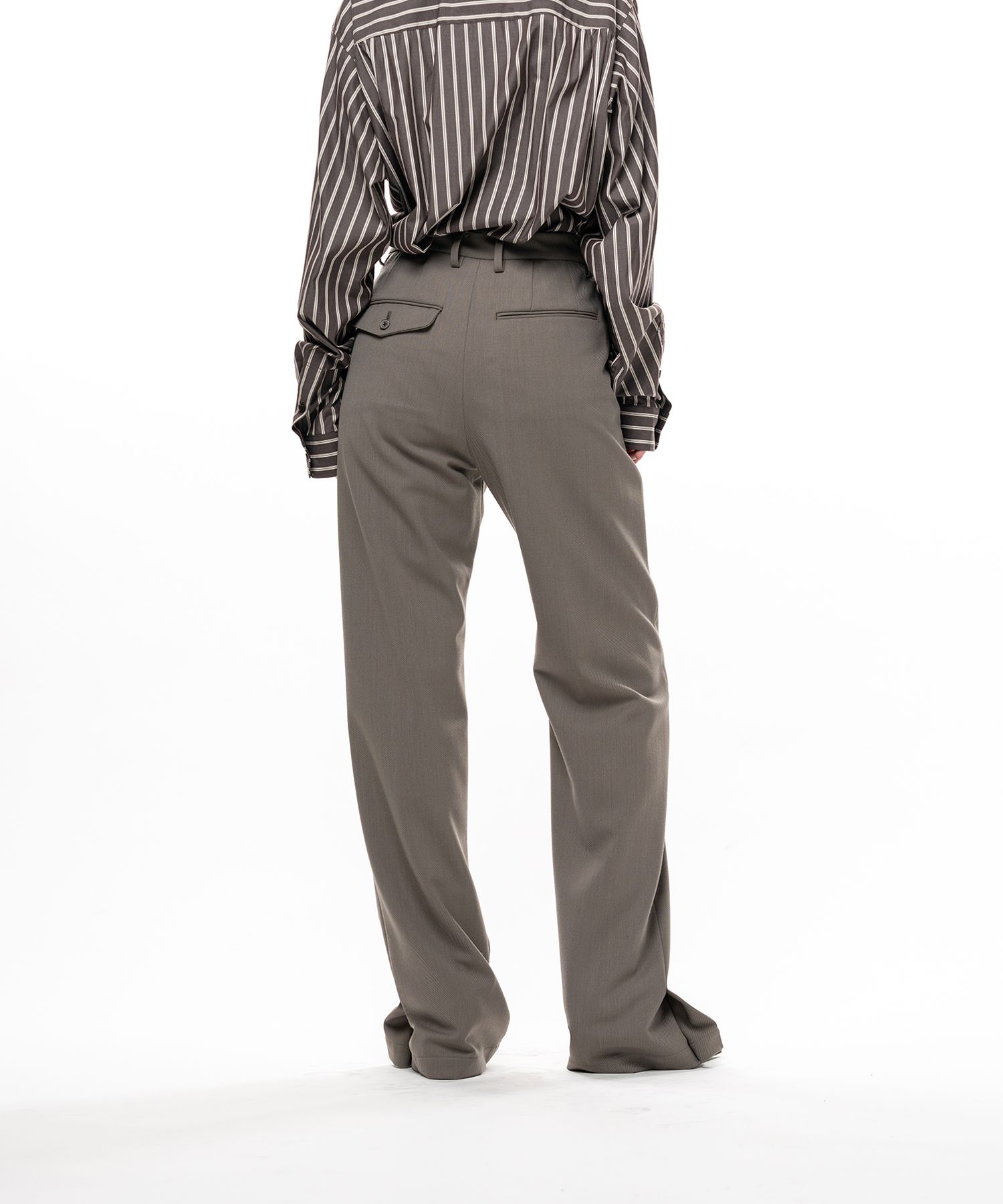Twill Folded Pants