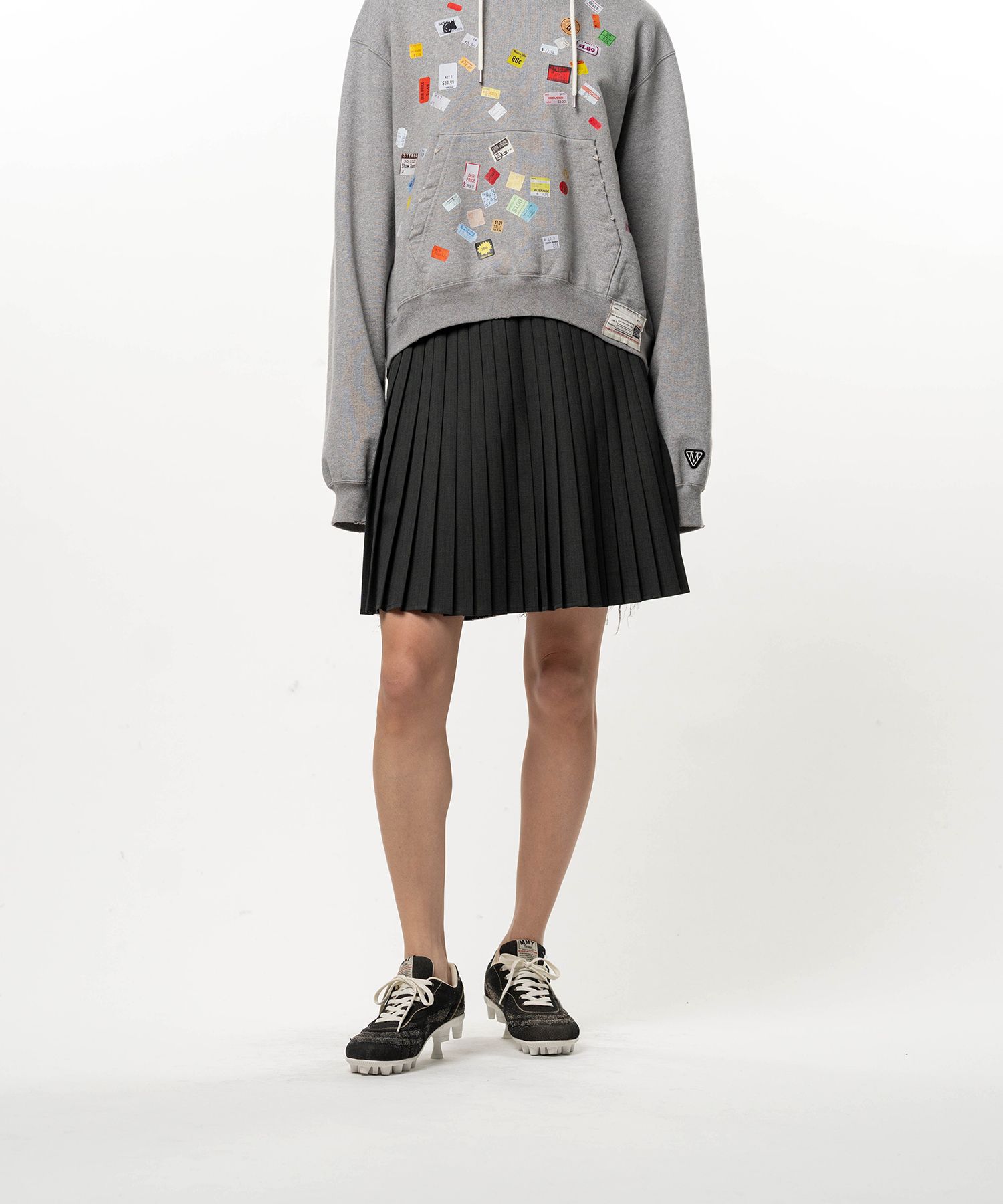 Combined Skirt Cargo Shorts