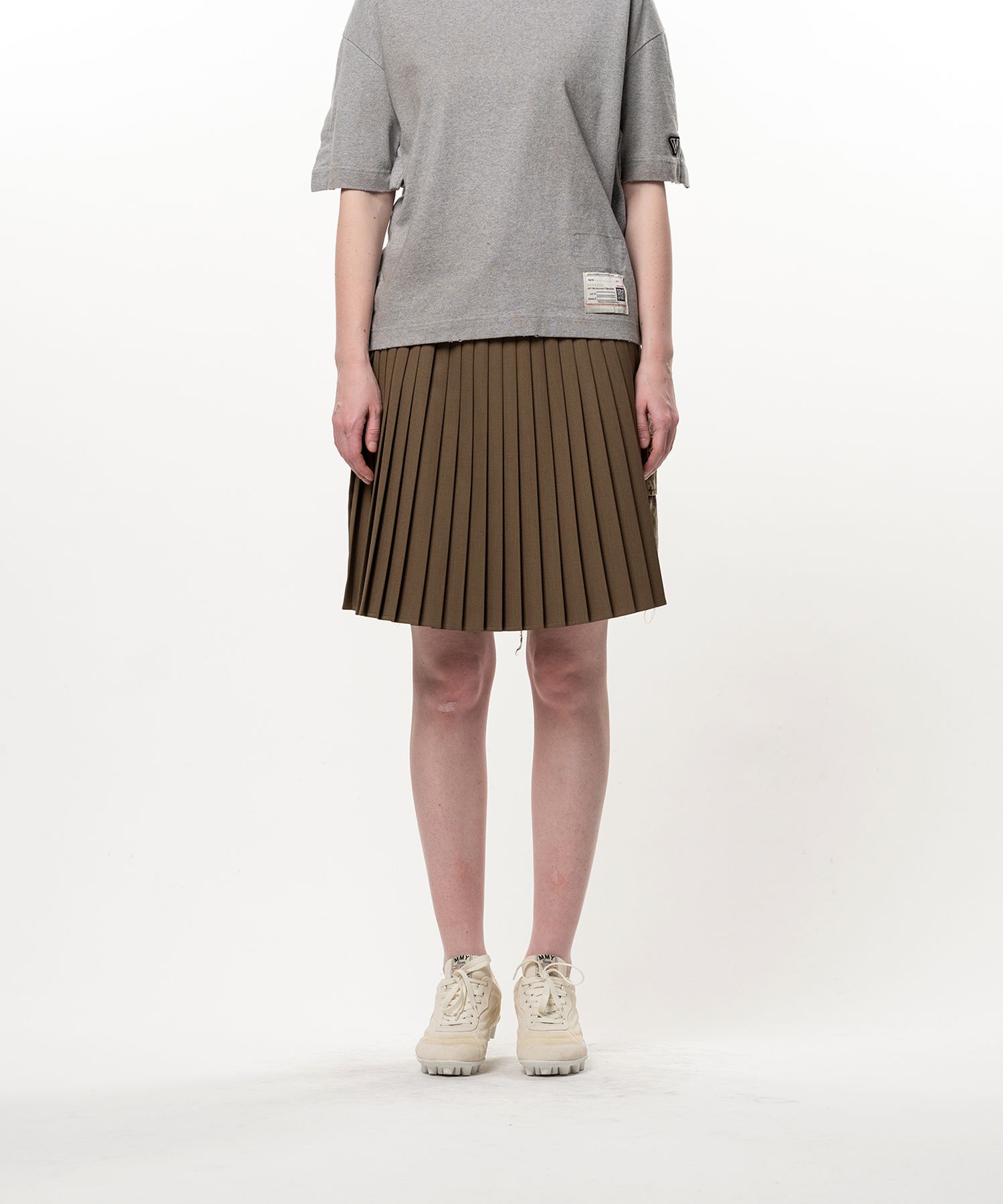 Combined Skirt Cargo Shorts
