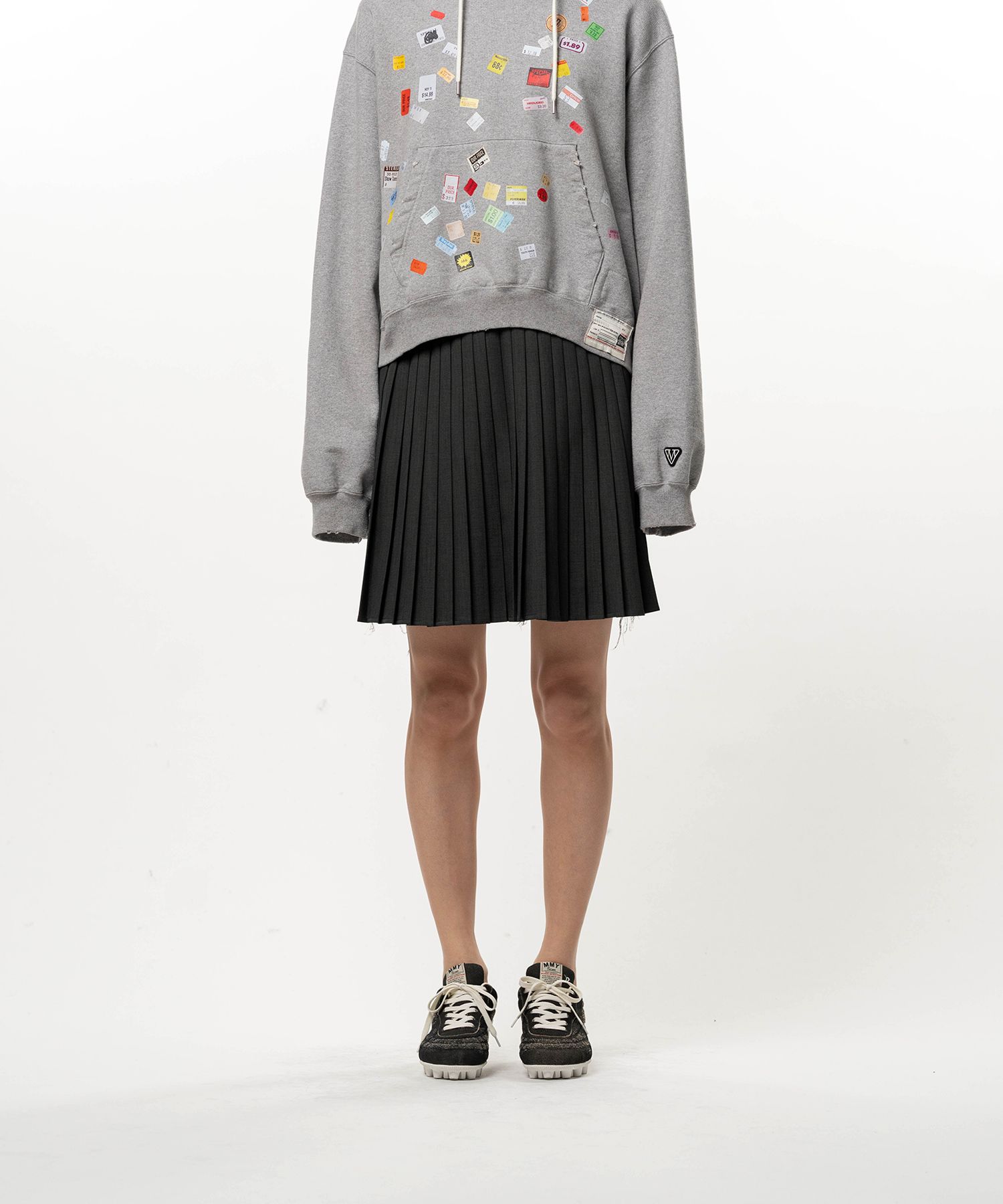 Combined Skirt Cargo Shorts