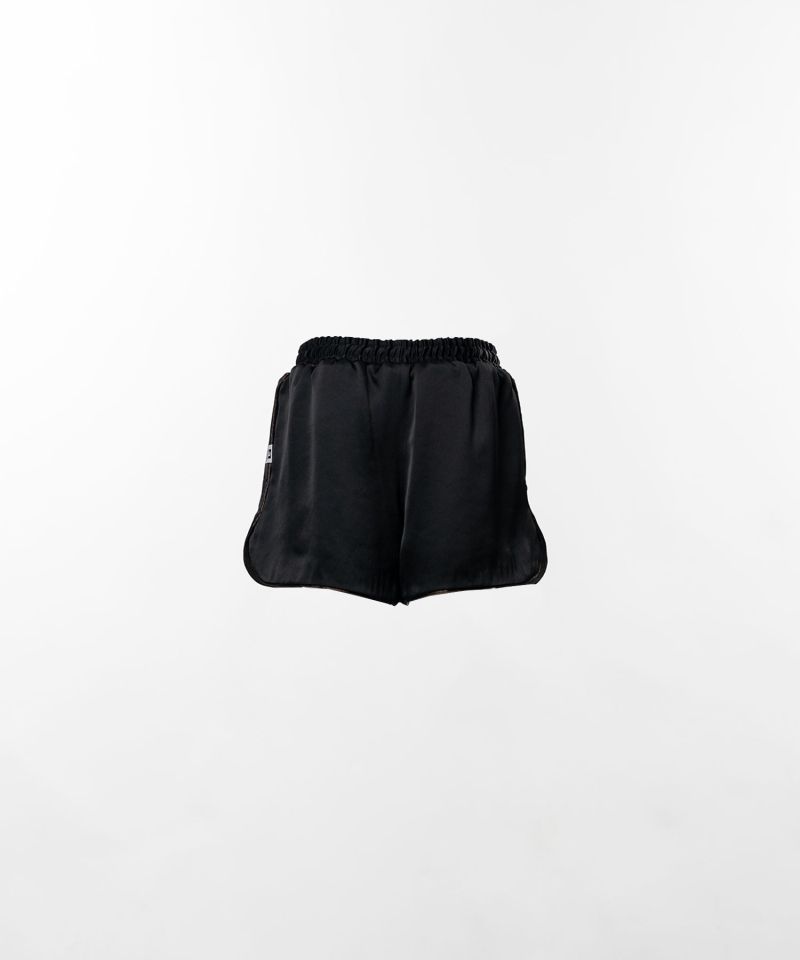 Satin Jogger Shorts