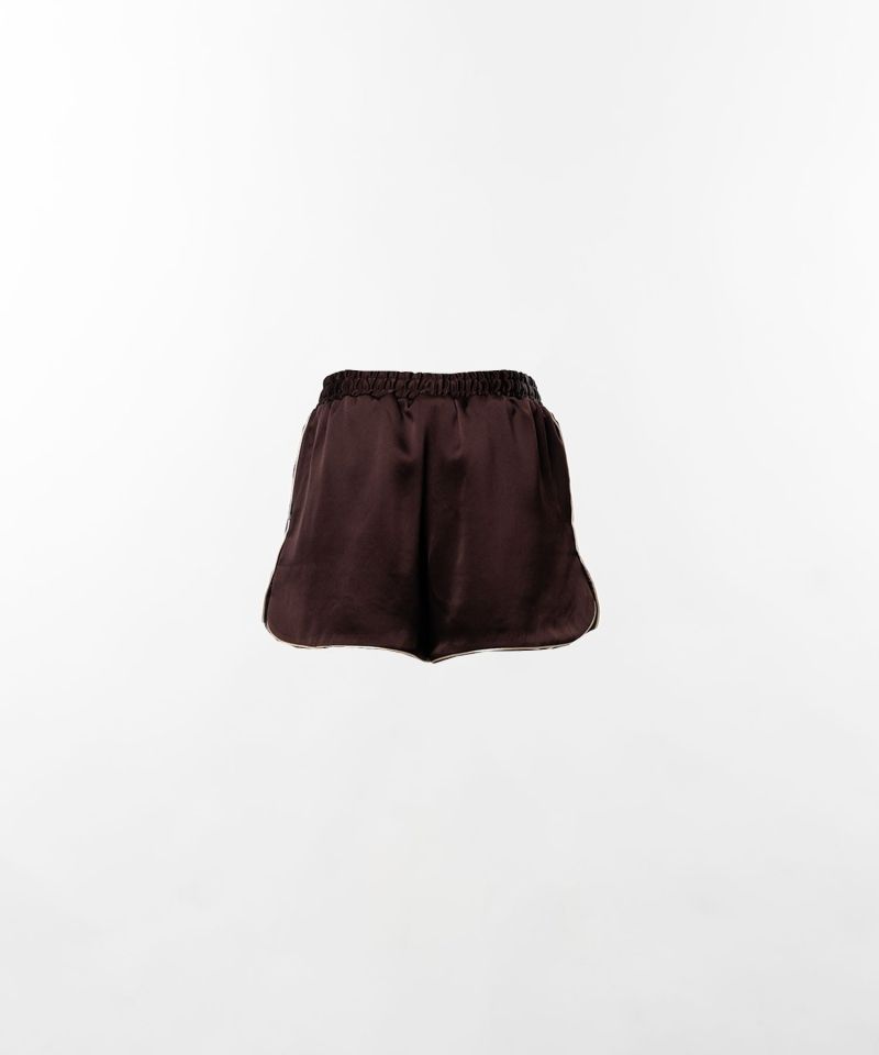 Satin Jogger Shorts