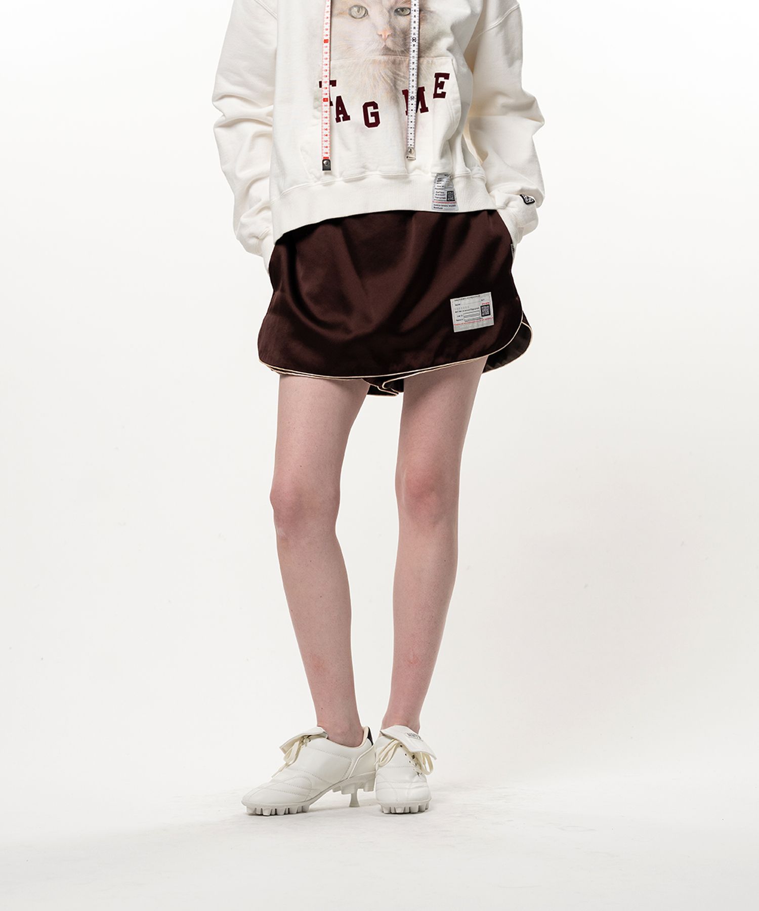 Satin Jogger Shorts