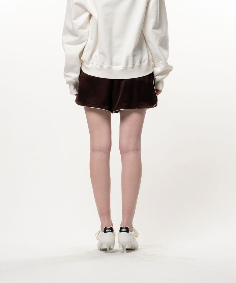 Satin Jogger Shorts