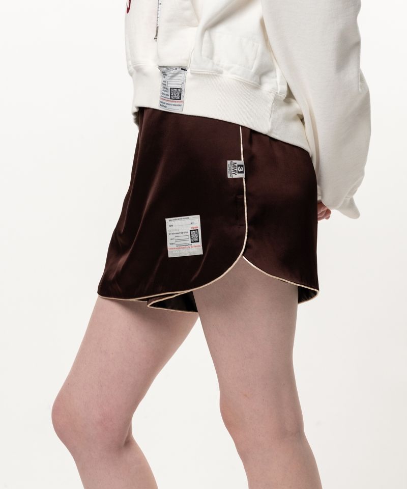 Satin Jogger Shorts