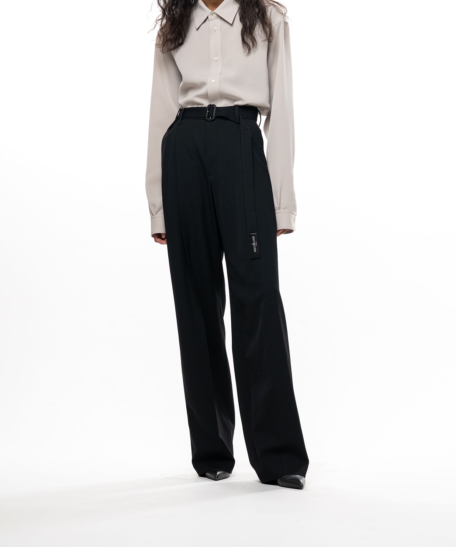 "MY PAL"Belted Pants
