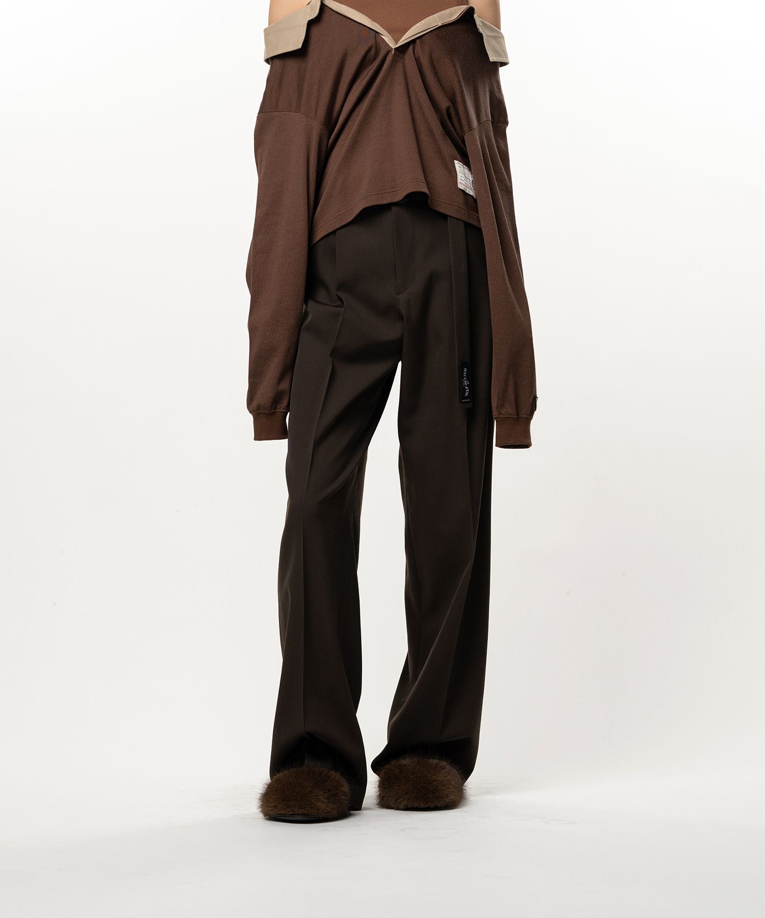 "MY PAL"Belted Pants