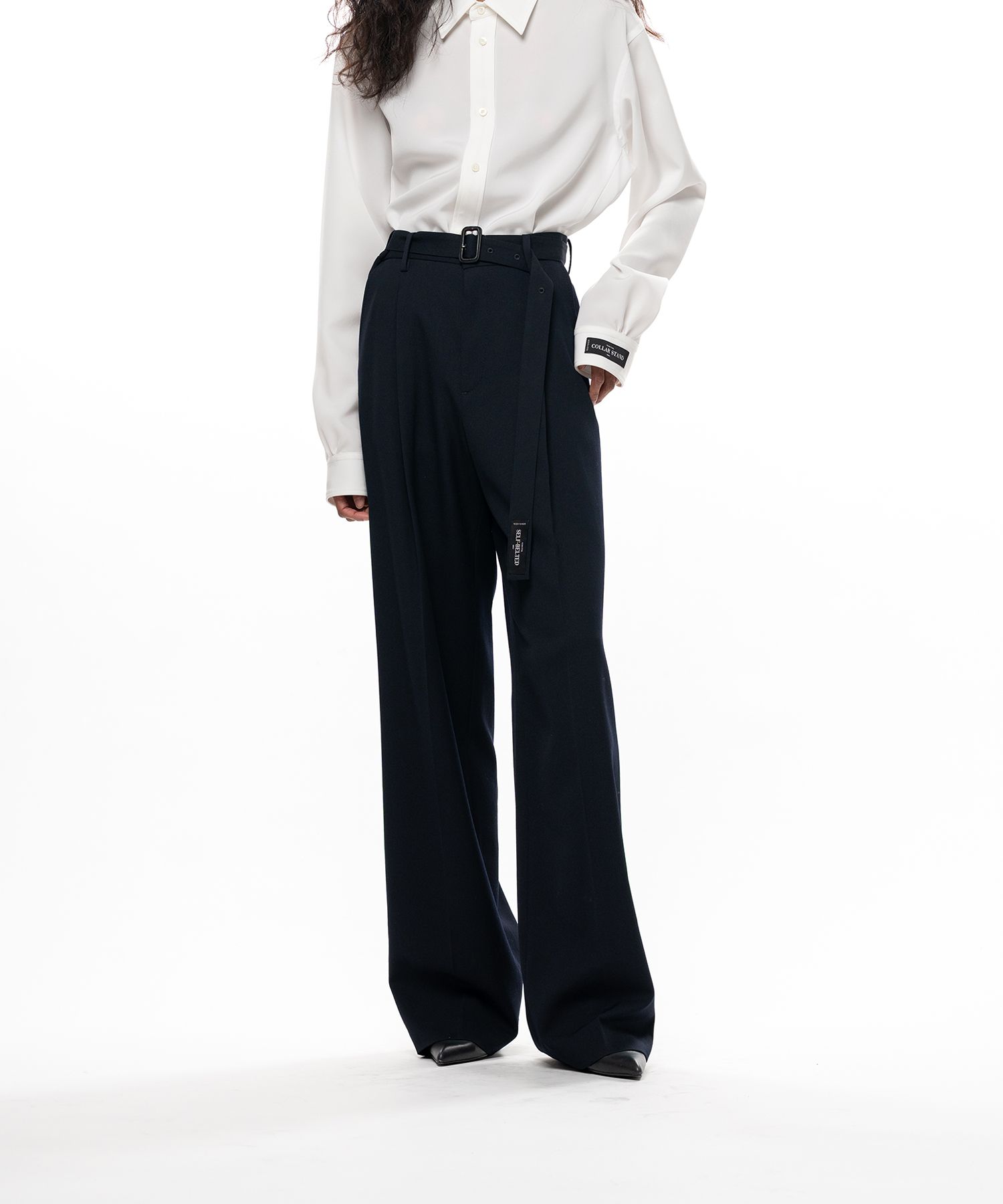 "MY PAL"Belted Pants
