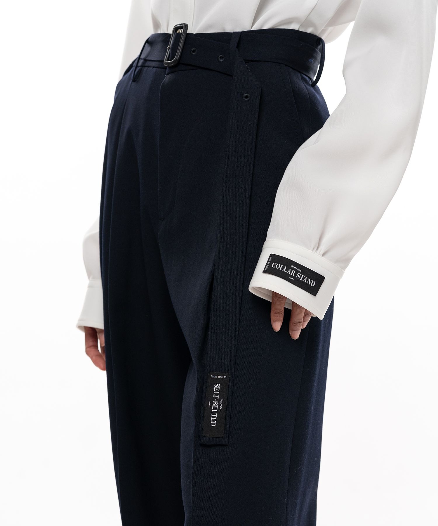 "MY PAL"Belted Pants