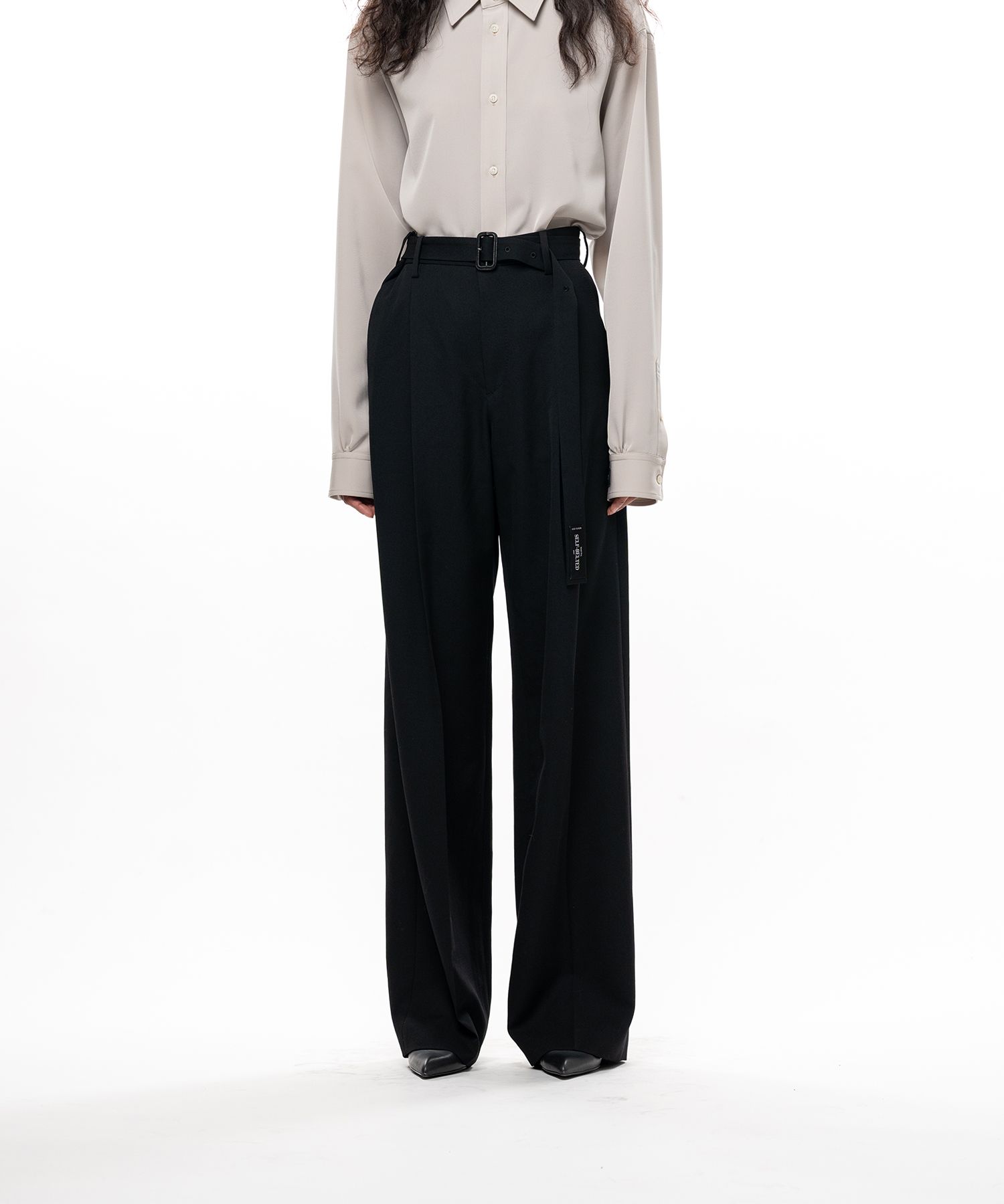 "MY PAL"Belted Pants