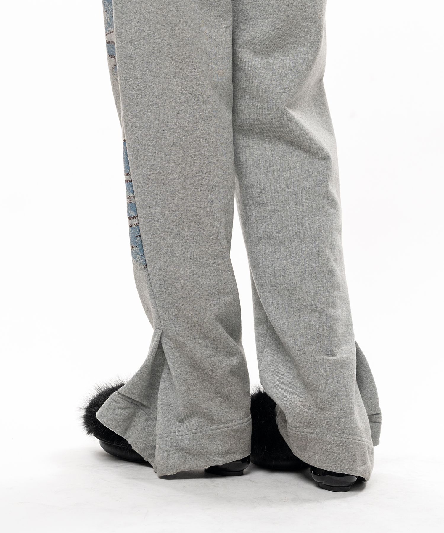 Folded College Logo Sweat Pants