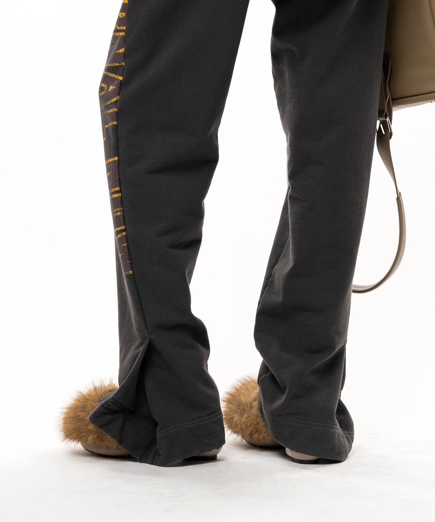 Folded College Logo Sweat Pants