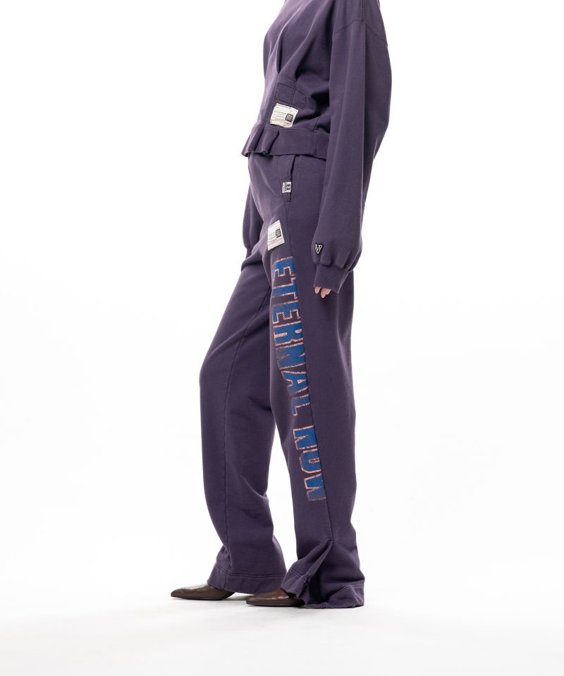 Folded College Logo Sweat Pants