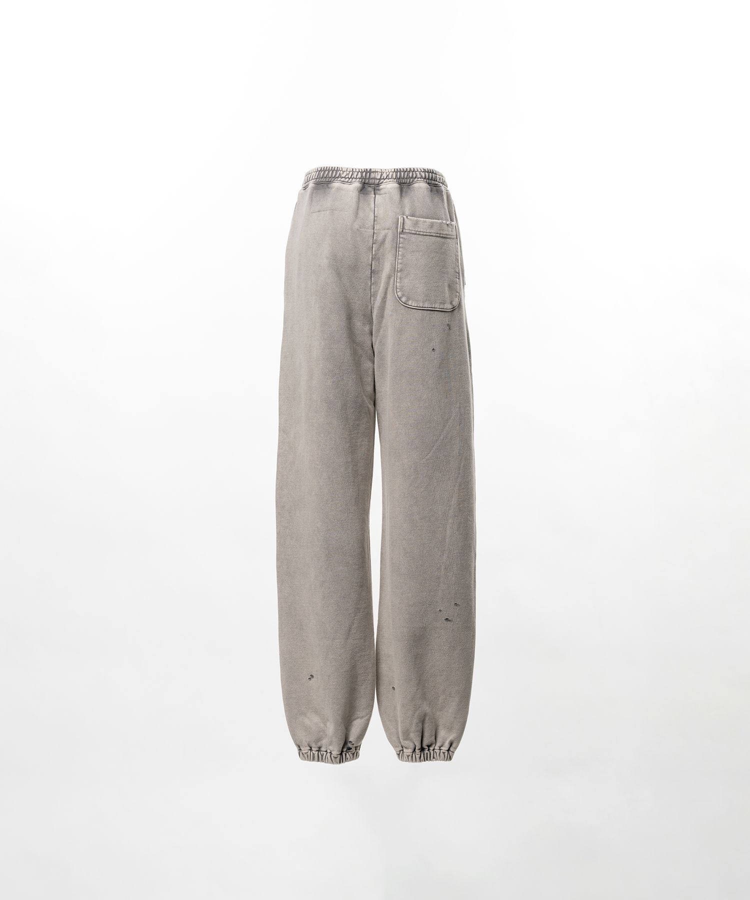 Bleached College Print Jogger Sweat Pants