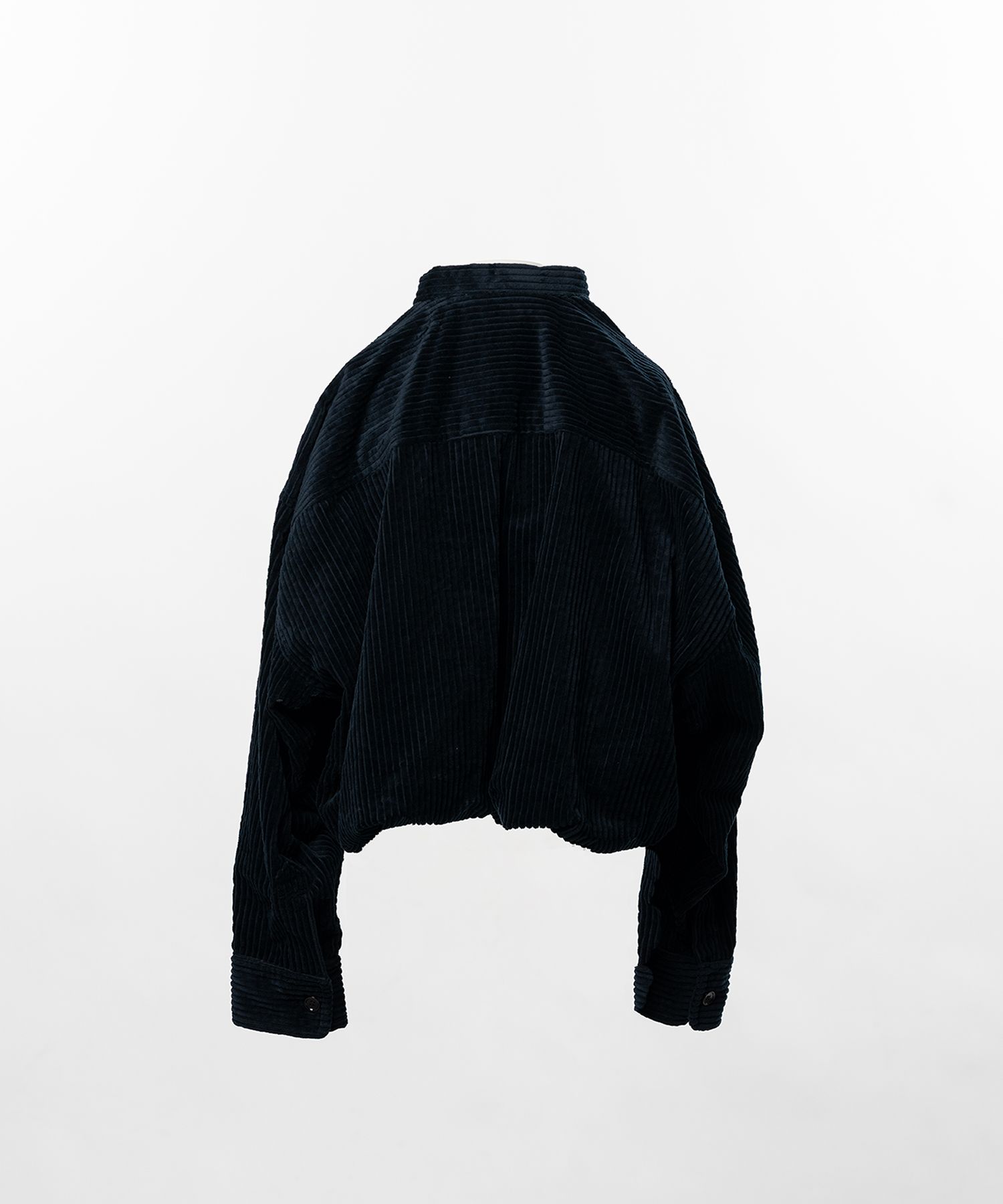 Roll-up Hem Corduroy Shirt